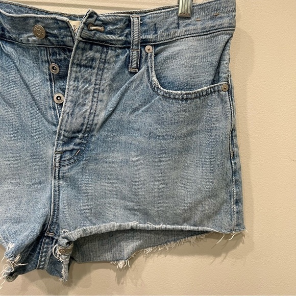 Madewell Relaxed Denim Shorts High Rise Women’s Size 29 - Picture 6 of 12